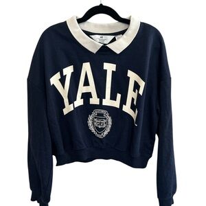 H&M Navy Blue Yale Sweatshirt